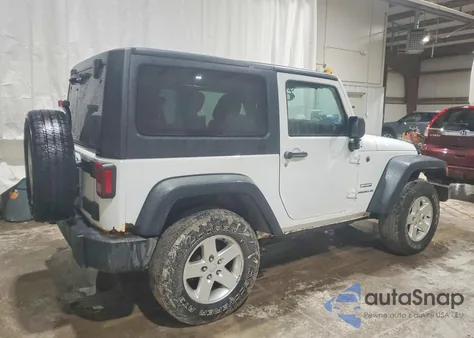 2013 Jeep Wrangler Sport z USA, uszkodzony, nr VIN 1C4AJWAG3DL520942